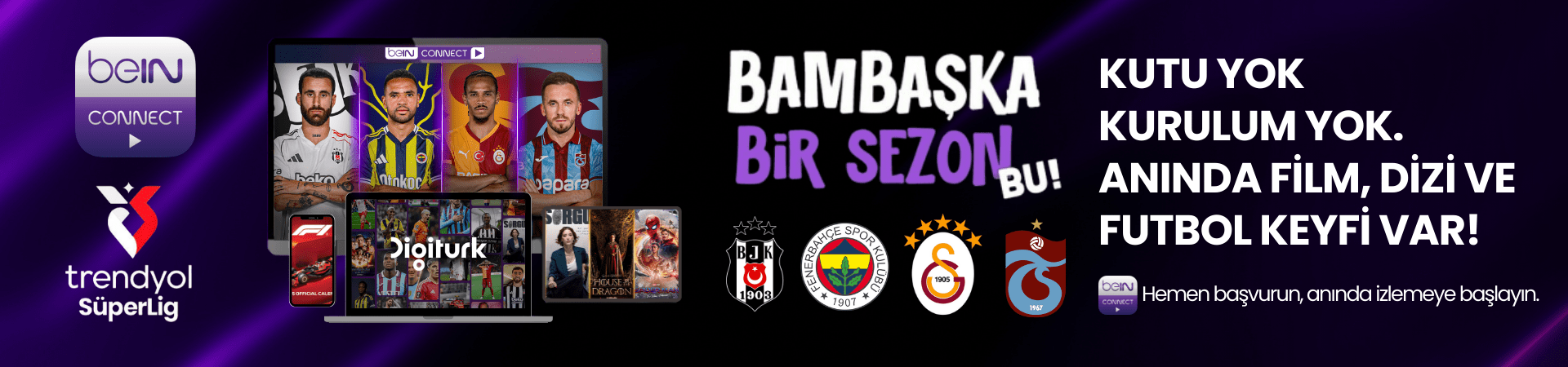 Digiturk Kampanya Seçimi Banner